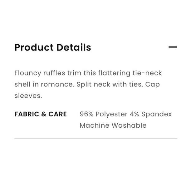 EUC The Loft pink ruffle trim blouse top sz: M - Picture 8 of 8